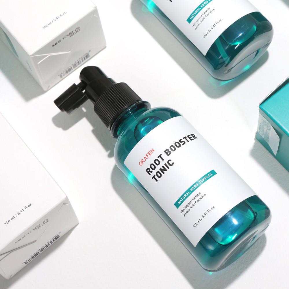 [탈모기능성/두피쿨링] 루트 부스터 토닉 160ml #두피진정 #두피클렌징 #가려움 #영양공급
