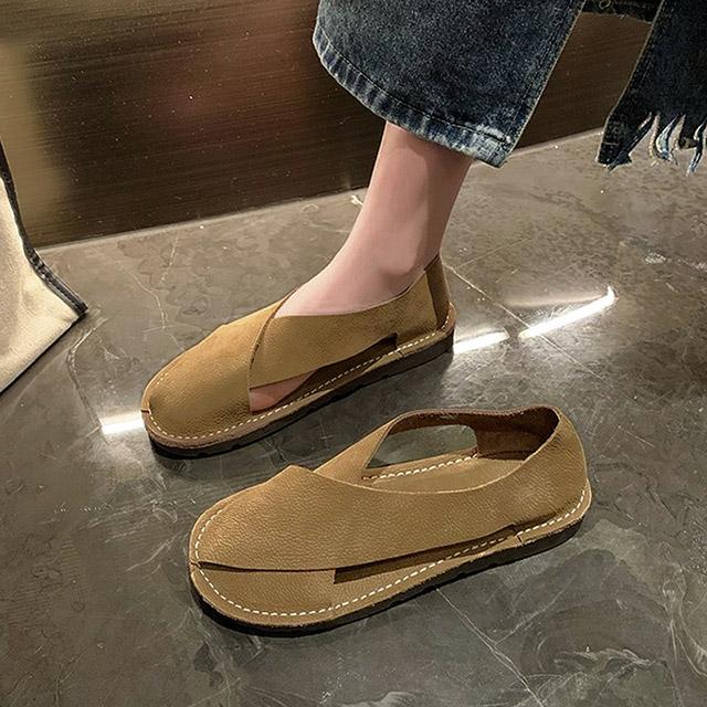 데이닝 크로스 샌들