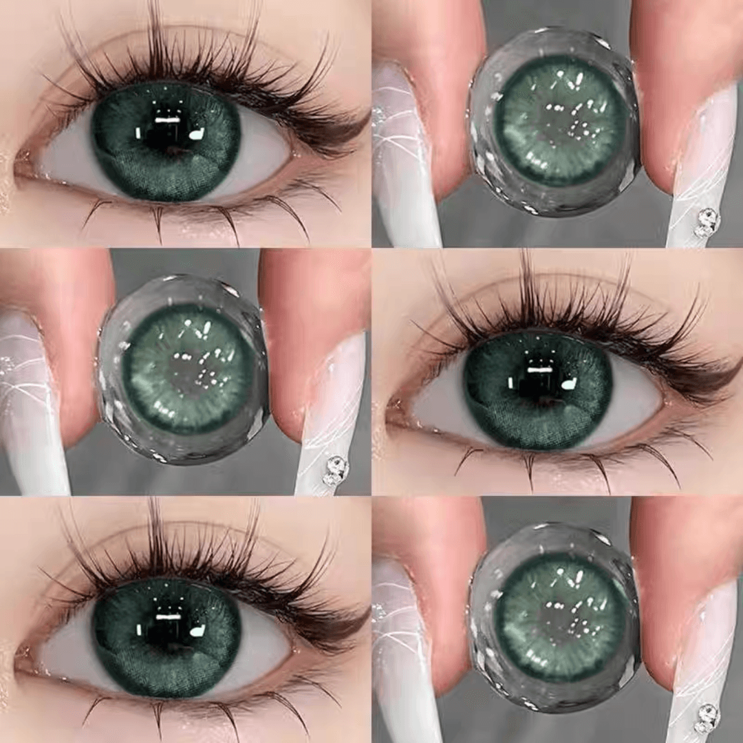Magic Ice Green 14.2mm Contact Lenses(6 months wear)
