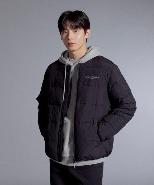 남성 픽토르U 구스다운 경량패딩 (BLACK)