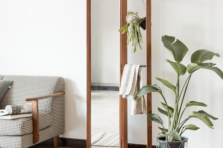 피카 행거 전신거울