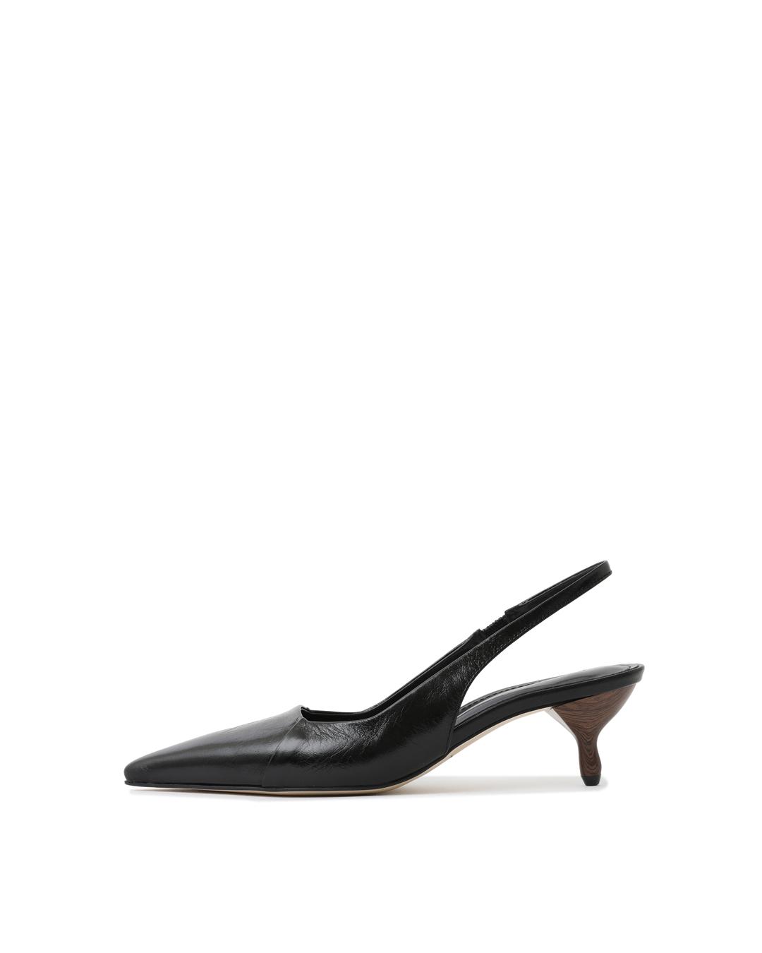 The Line Slingback  - BLACK