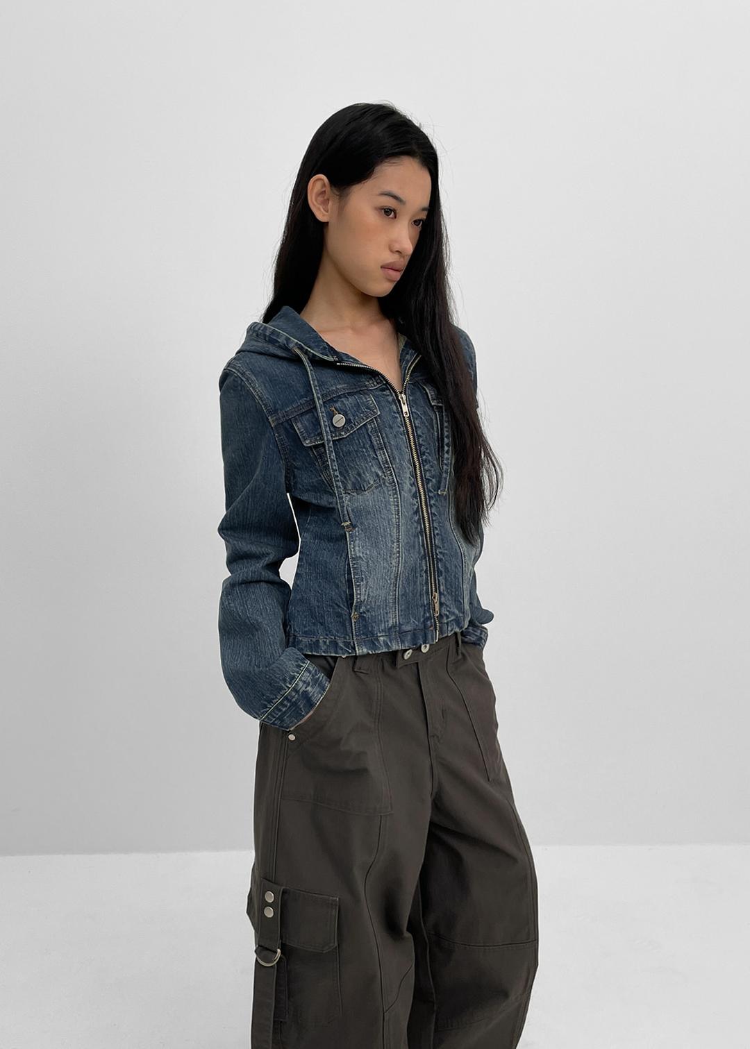 [MADE] 로엔 후드 데님자켓