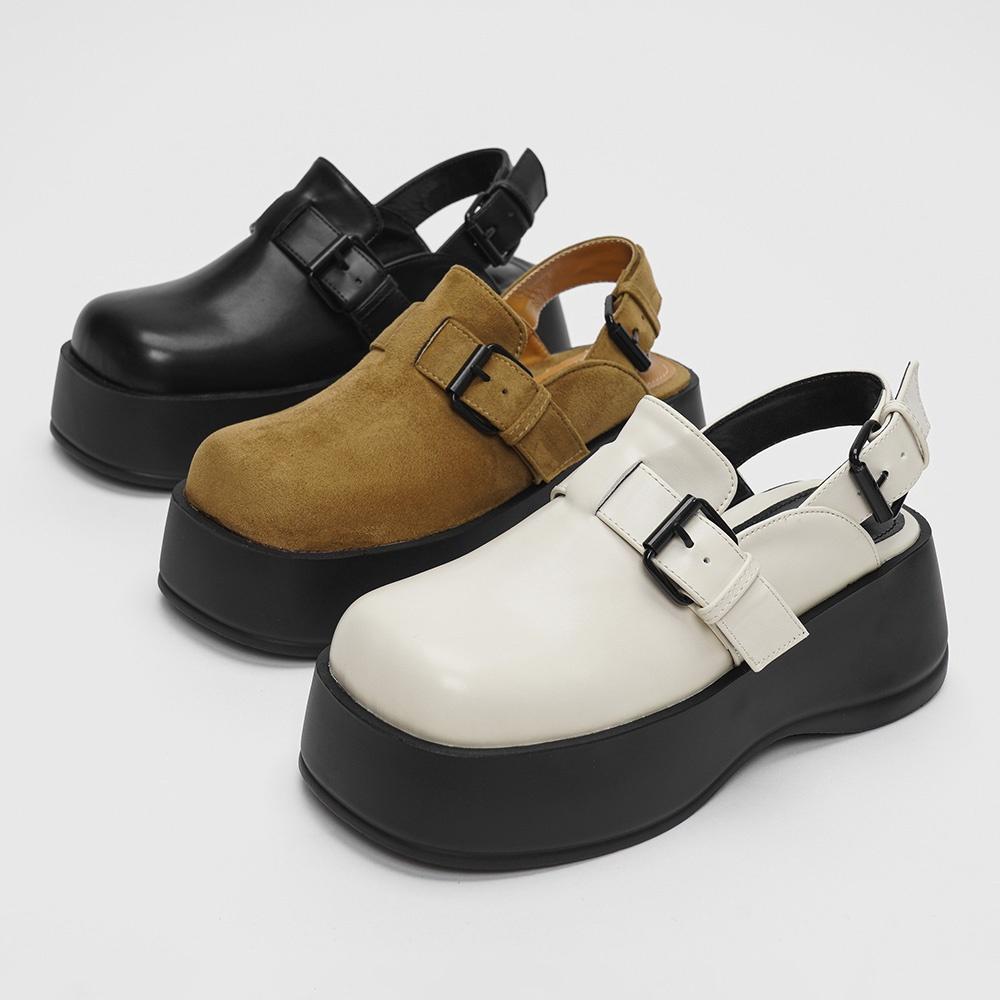 ARROSE 버클 플랫폼 로퍼 TDN2401L