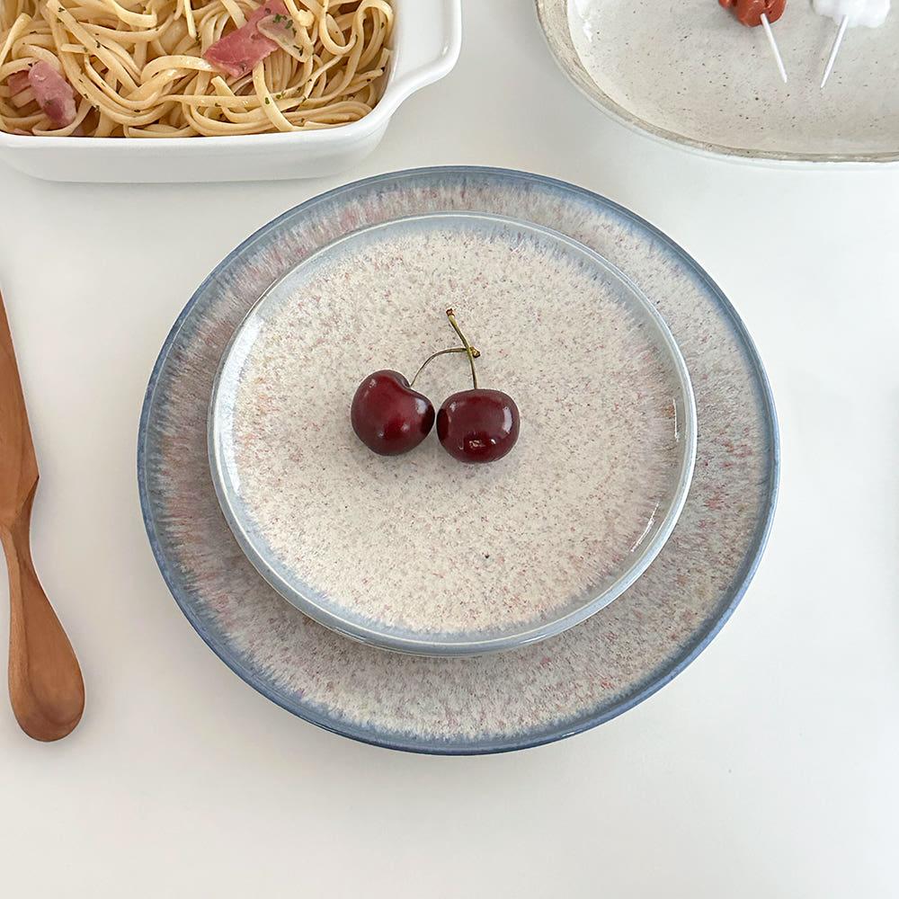 Cotton Candy Plate 16cm 1P / 솜사탕 플레이트 빈티지 일본 디저트 샐러드 앞 접시