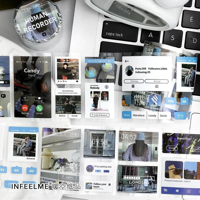 [new인기템] 집에서 다꾸! 미드센추리 감성 스티커 다이어리 꾸미기