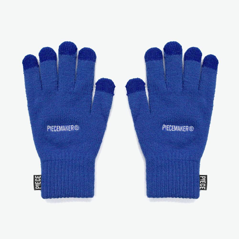 BASIC LOGO SMART GLOVES (BLUE)
