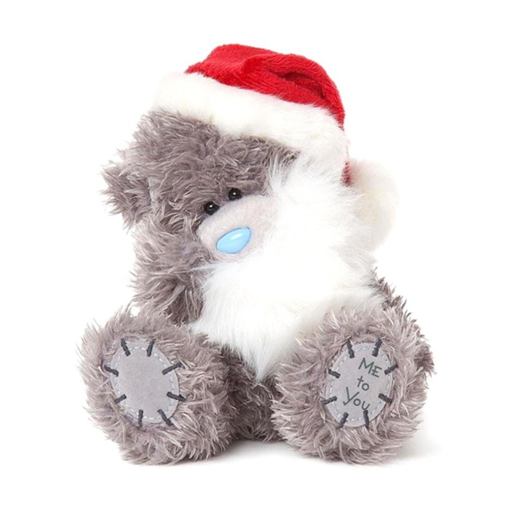 Me To You 4196 미 투 유  크리스마스 베어 모자 앤 수염-5in(12cm)/곰인형/미투유인형/인형선물