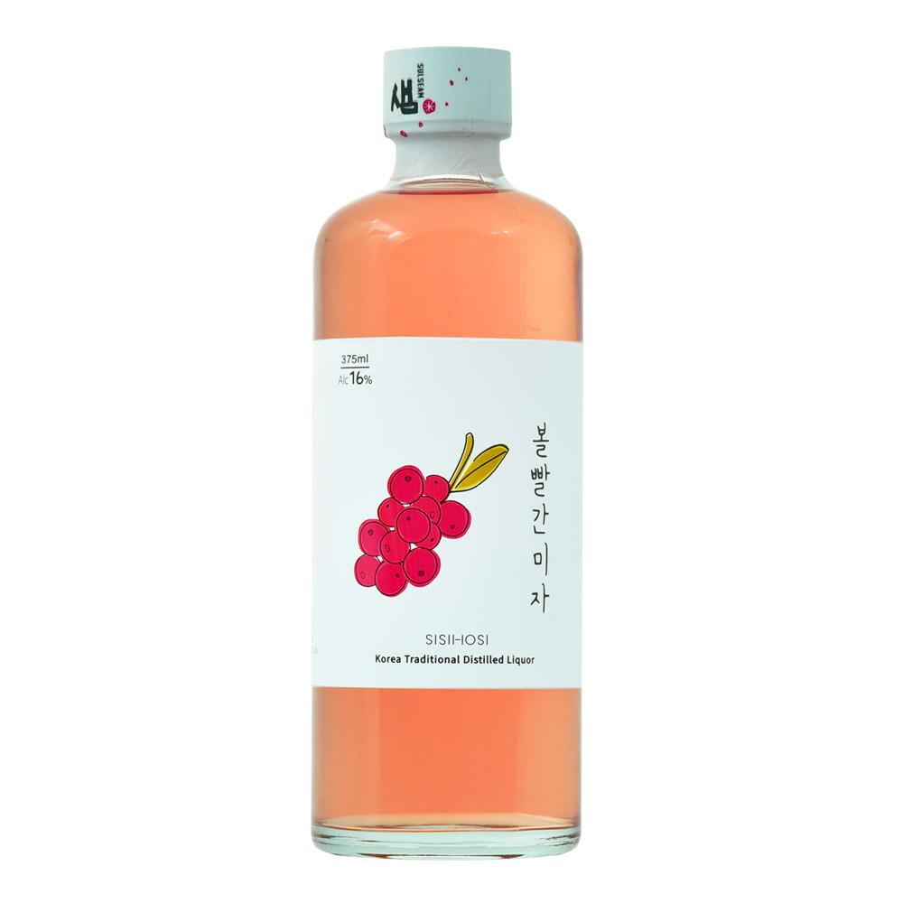 [술샘] 볼빨간미자 375ml 16도 오미자 리큐르