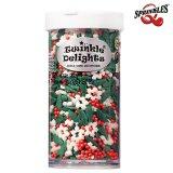 퀄리티 스프링클 크리스마스 이브 63g 슈가 하트 케이크 초콜릿