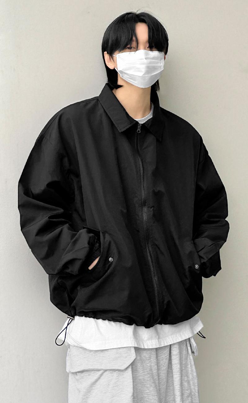 카라 바람막이 자켓