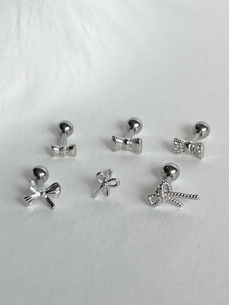 [ver1] 미니 리본 피어싱 모음 (6type)