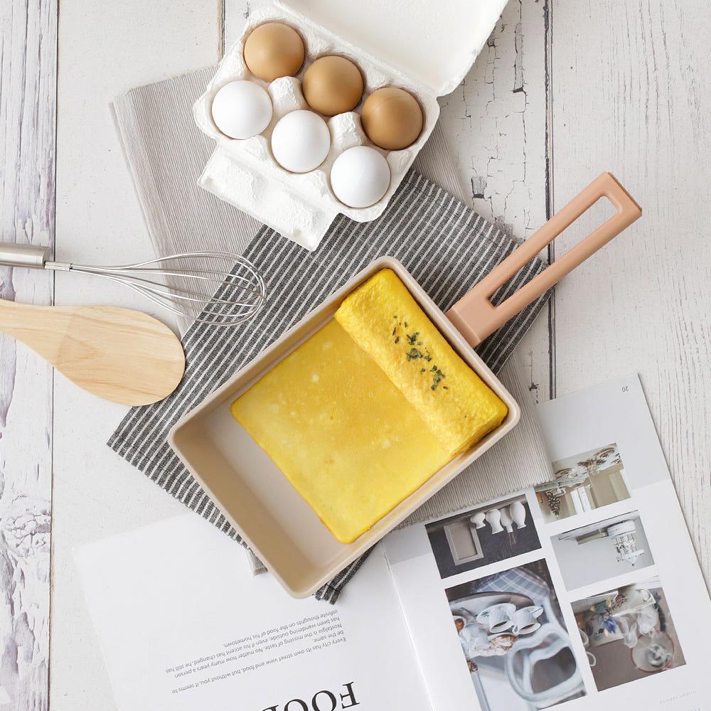 [업체배송] 인덕션 세라믹코팅 후라이팬&멀티팬 (계란말이팬20cm-1p)