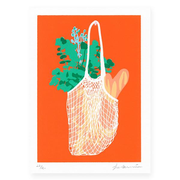 Net Bag Series Post Card (A5)