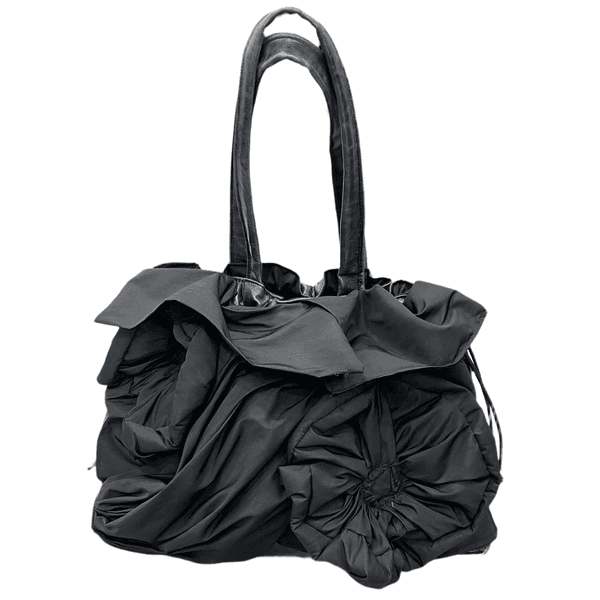 (리사이클 안감) 러플 빅백