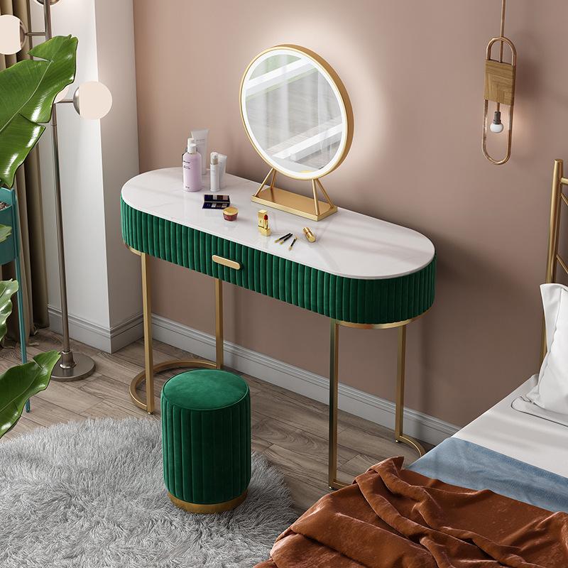 연예인 조명화장대 북유럽 화장대 세트, 그린80