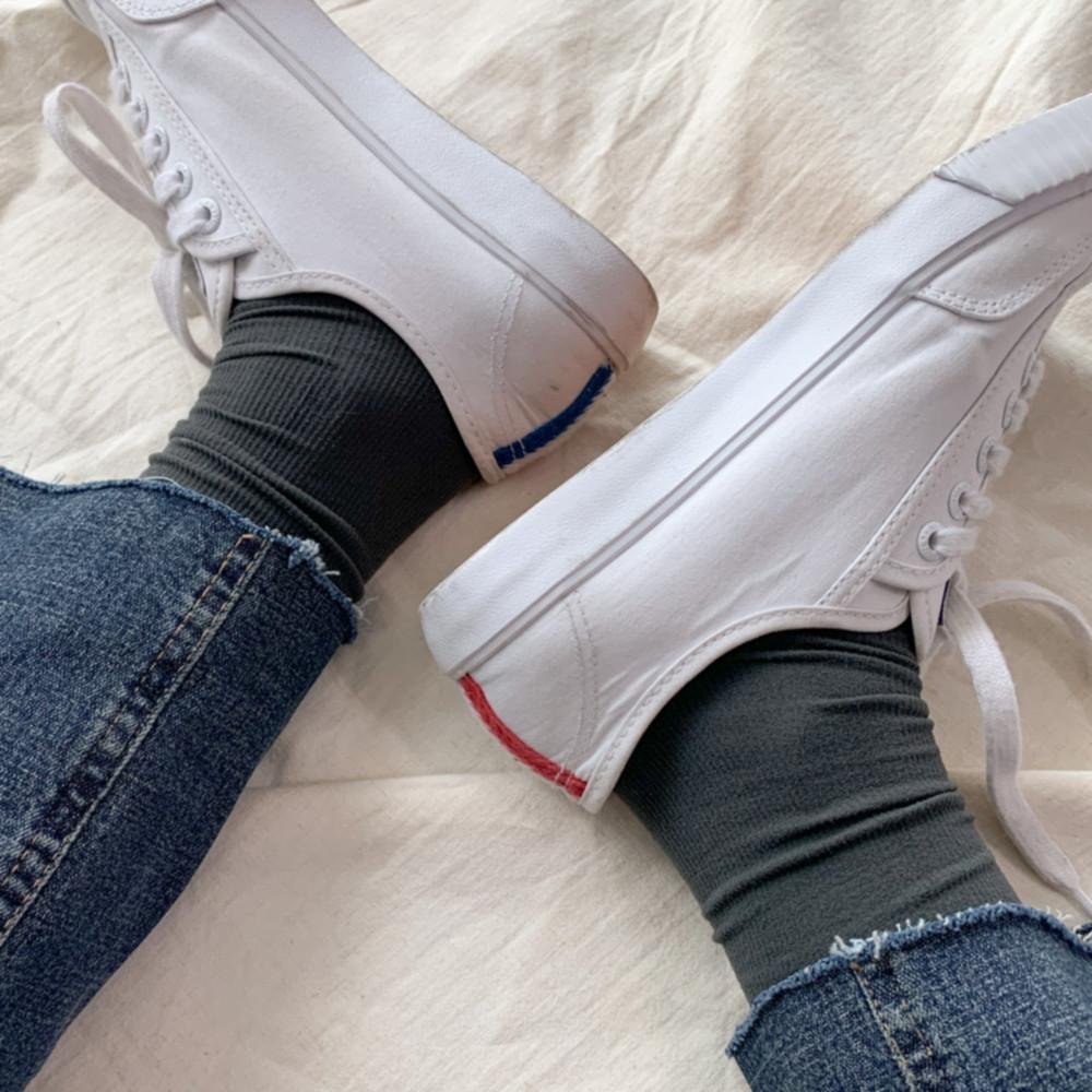 블루씨티 [2켤레세트] 소프트 앵클삭스 스타킹 발목양말 12color