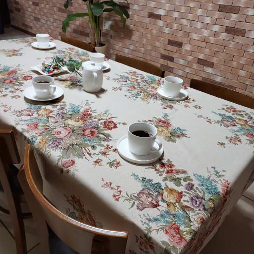 클래식플라워🌹린넨식탁보