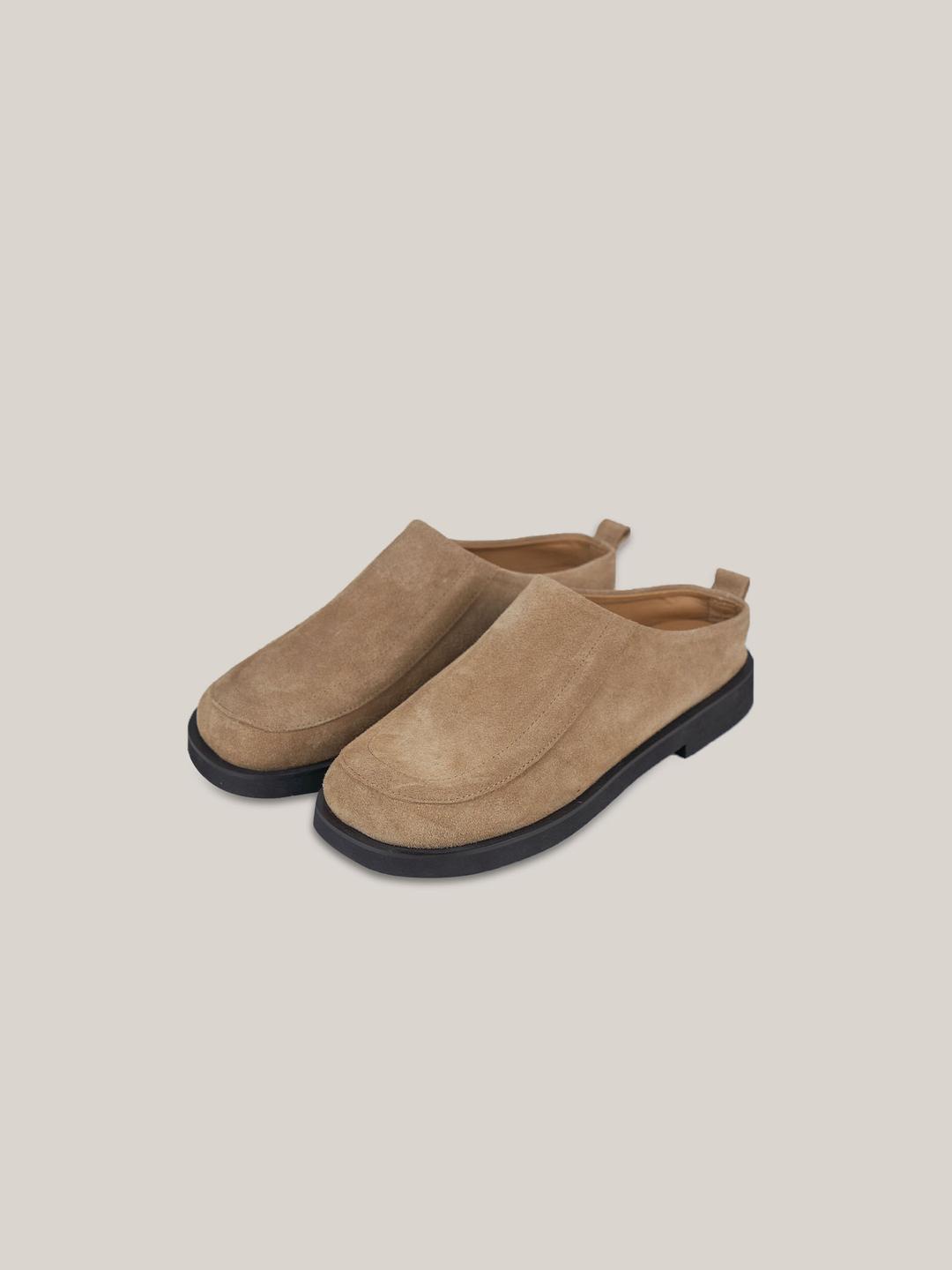 HIPPO DERBY [ SUEDE BEIGE ]