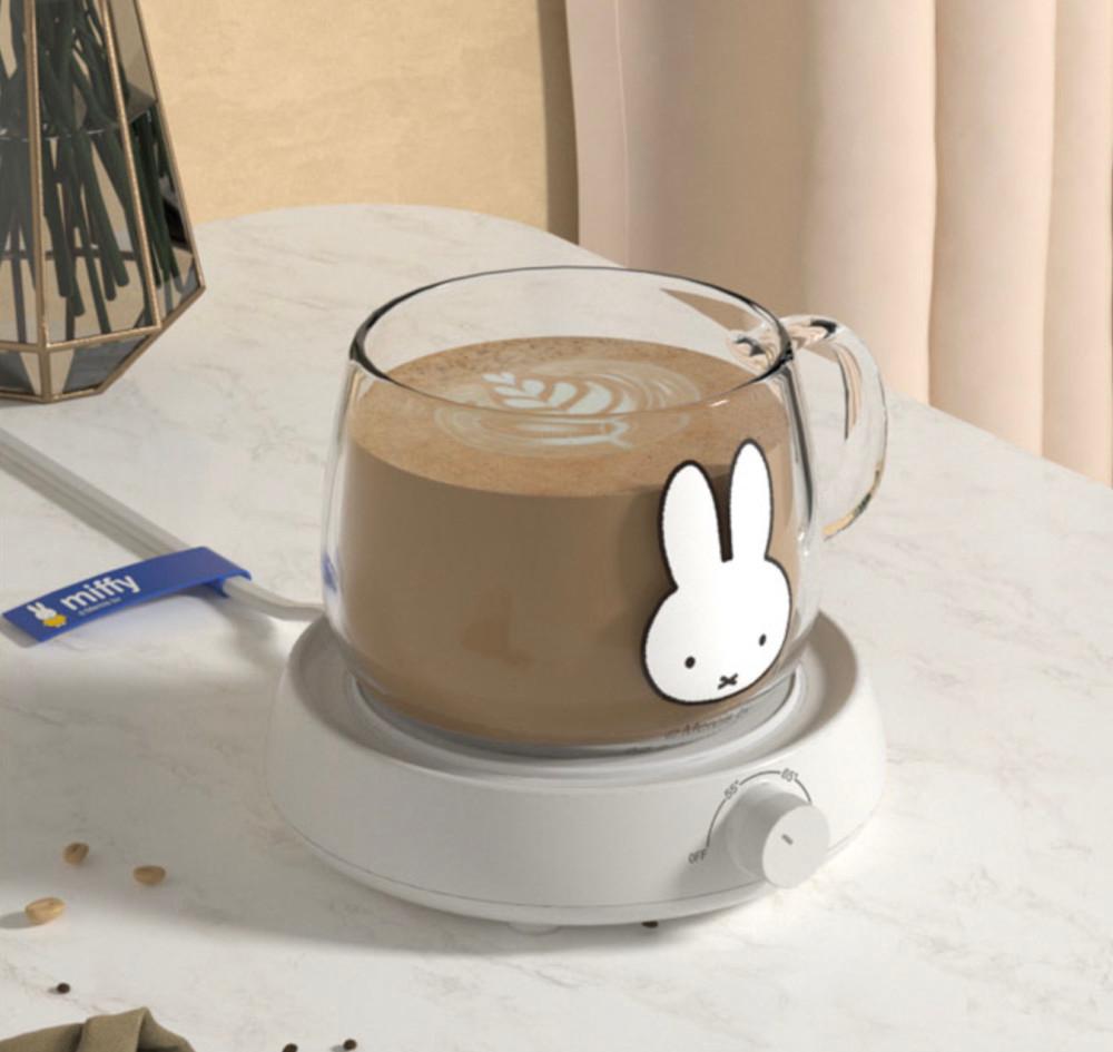 히읃히읃 귀여운 미피 머그 워머 세트 코스터 온열 온도조절