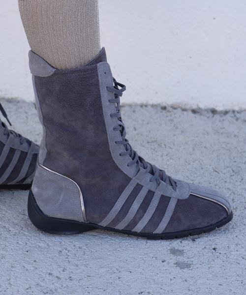 BLISS HIGH TOP SNEAKERS(SUEDE) - 4 colors