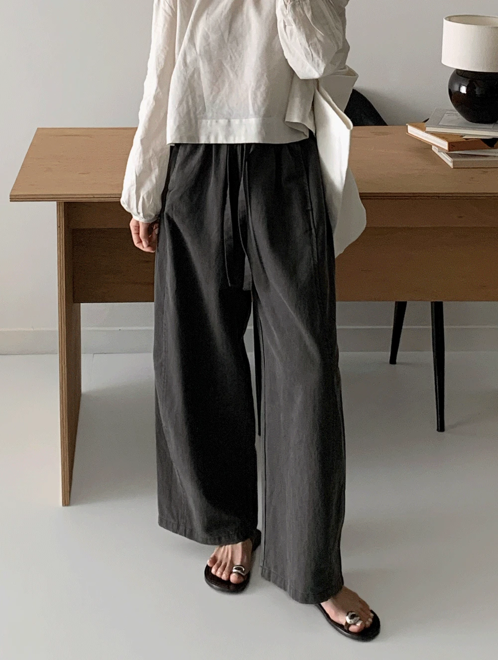 올리아 밴딩 팬츠<font style="font-size:0px