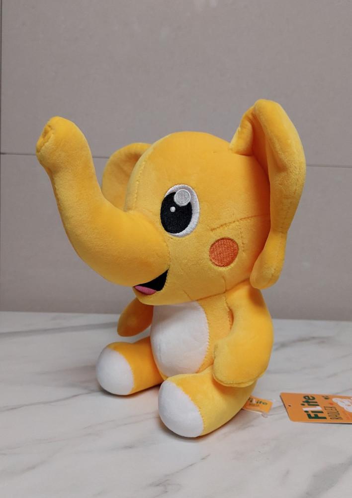 진로두꺼비 굿즈 필라이트 코끼리 필리인형(노랑) 25cm 봉제인형 애착인형