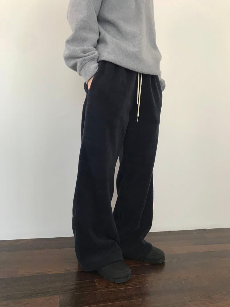 [미엔느] FLEECE PANTS / 후리스 밴딩 팬츠 (4col)