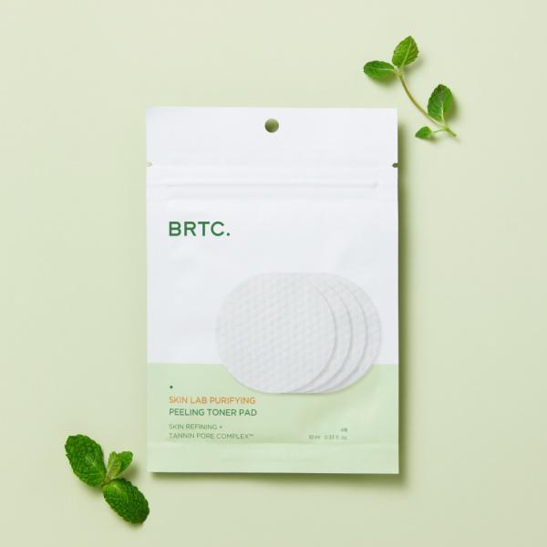 BRTC 스킨 랩 퓨리파잉 필링 토너 패드 4매입