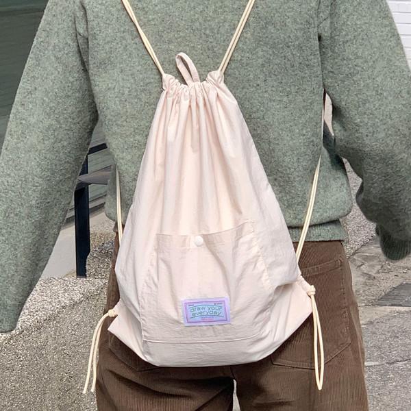[bag] (renewal) everyday string backpack