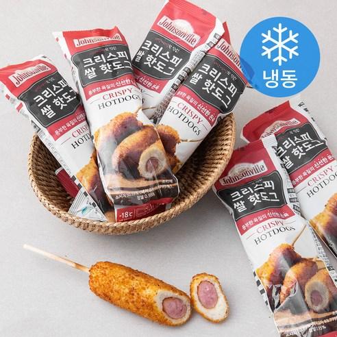 쟌슨빌 크리스피 쌀 핫도그 (냉동), 80g, 7팩 - 간편조리 | 쿠팡
