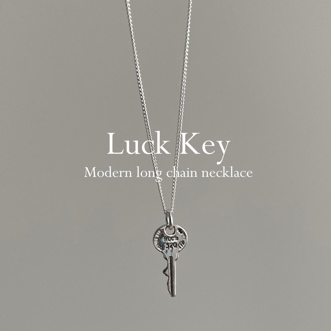 Luck key necklace