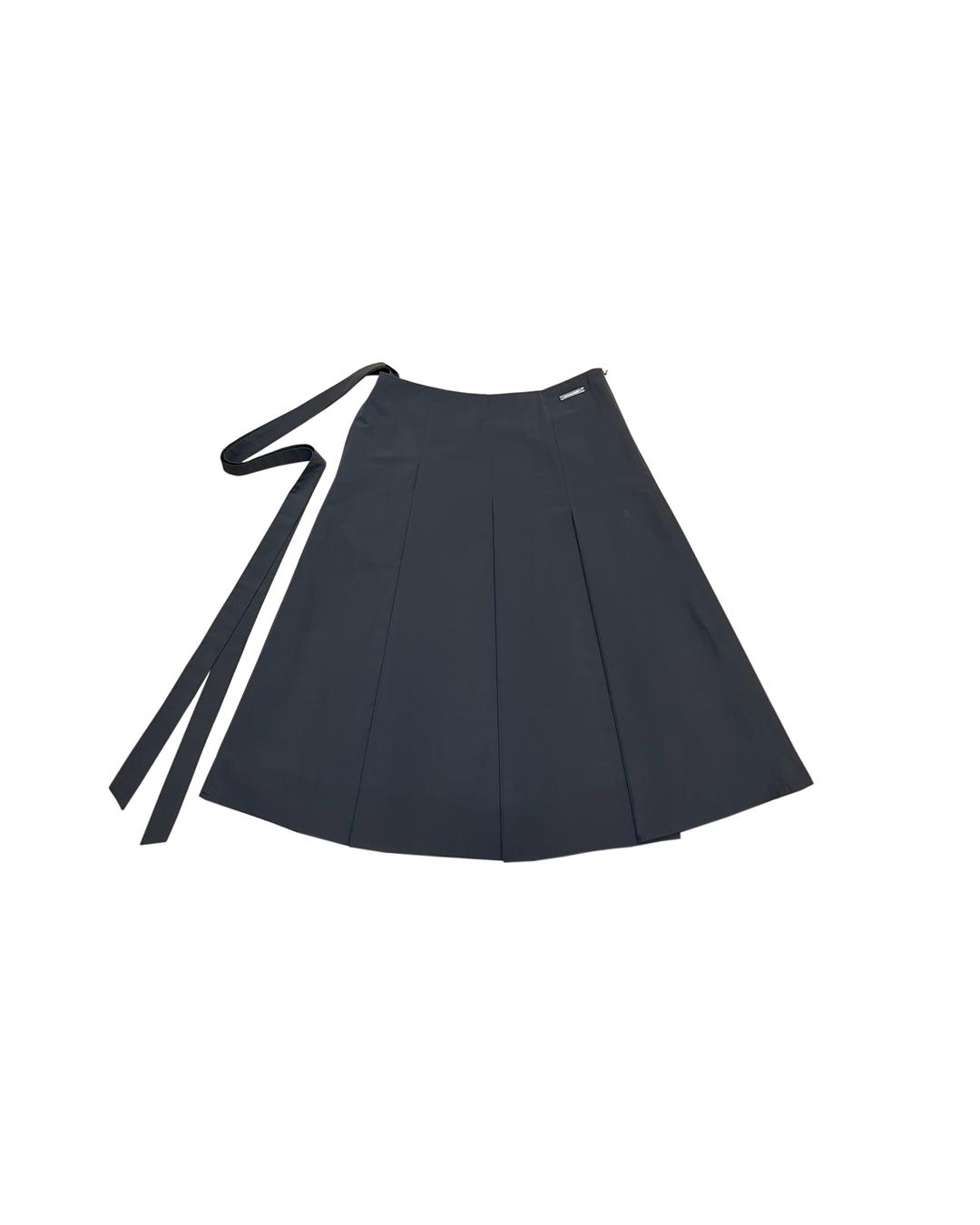 Pleats Strap Skirt