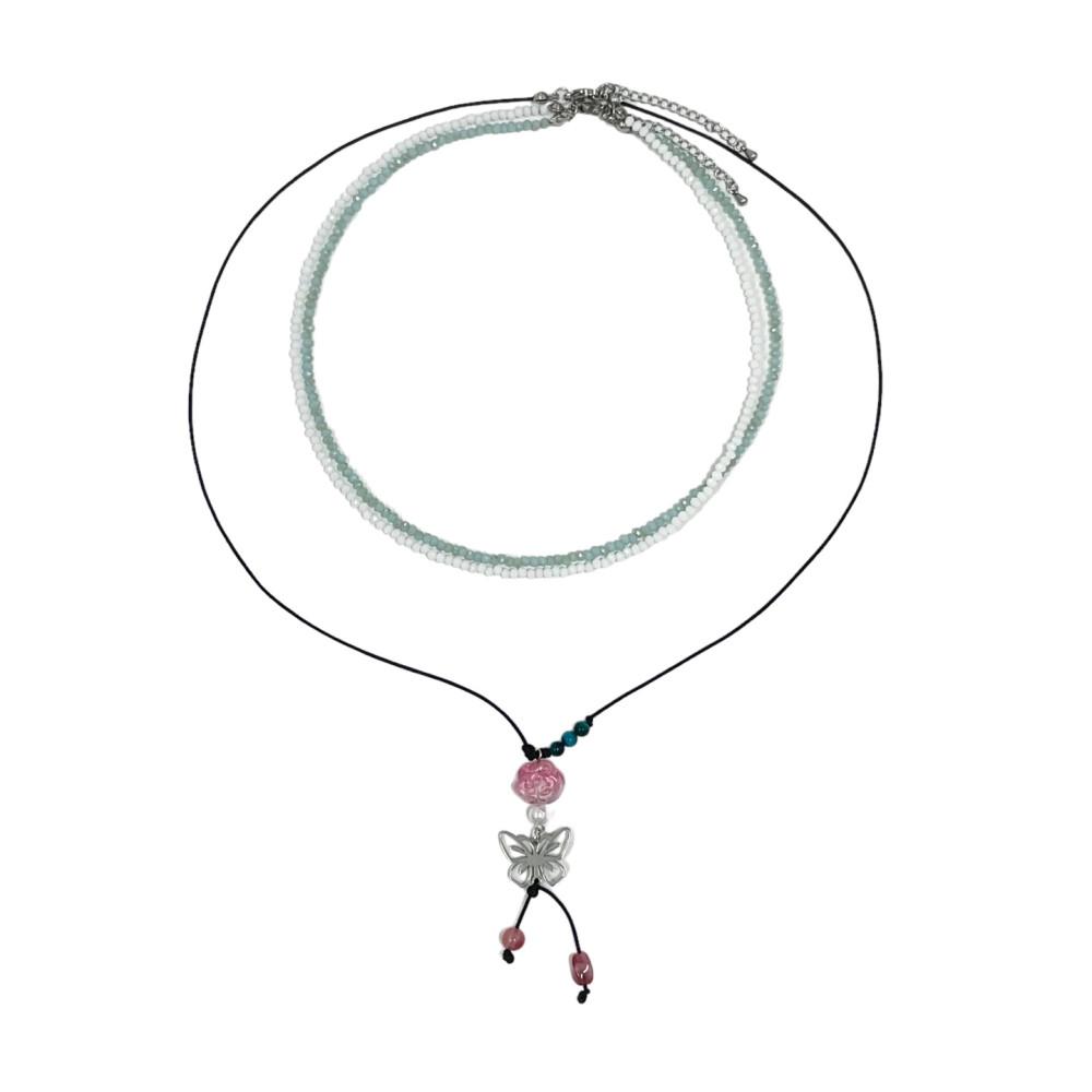 포써클즈 월계화(月季花) necklace