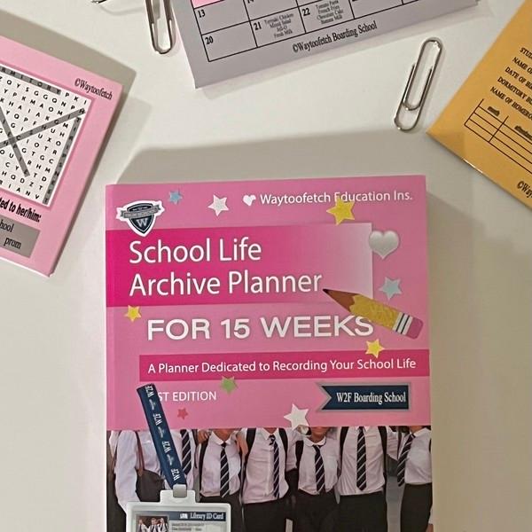 웨이투페치 | 텍스트북 플래너 (3개월/15주용) 2종