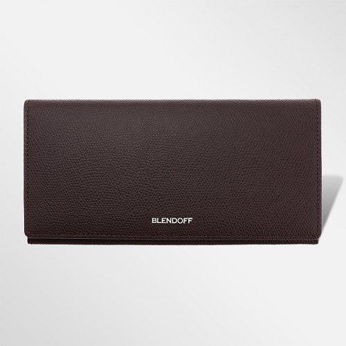 앱송 레더 장지갑 [브라운]