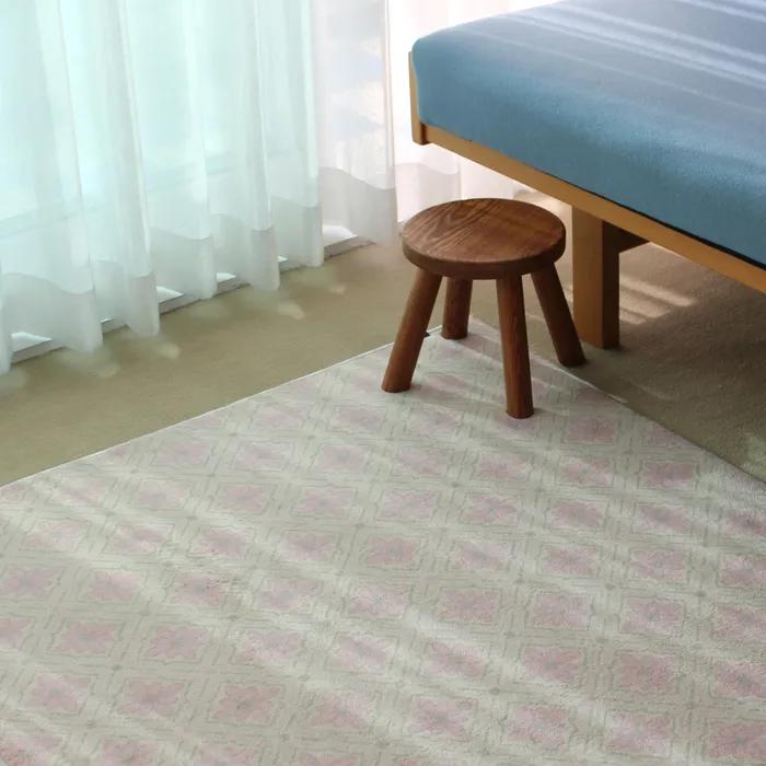 [29CM 단독] 빈티지 타일 페일블러쉬 러그 4sizes