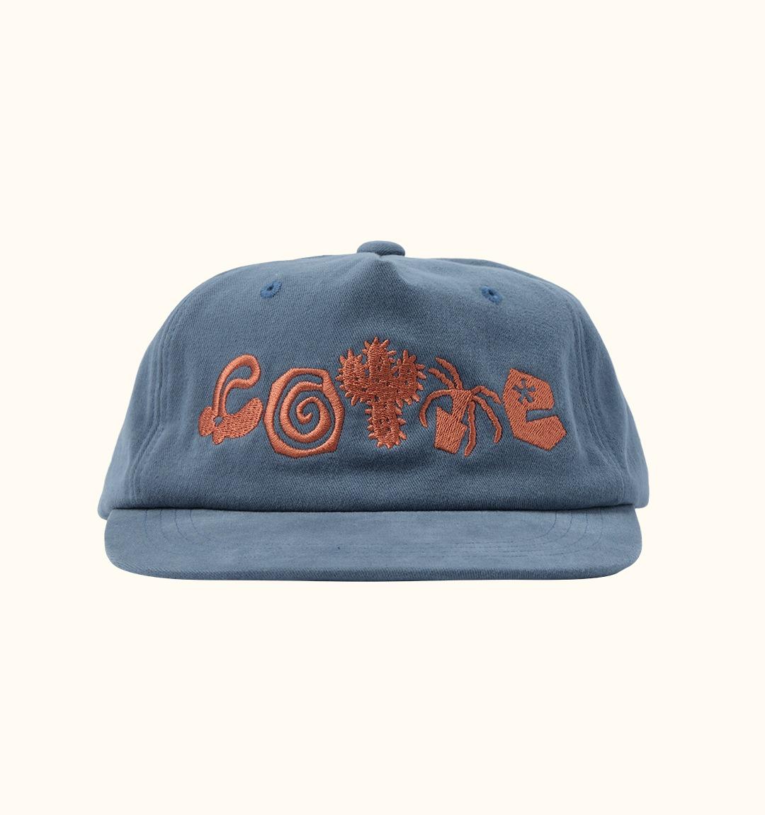 Doodle Garden 5panel Cap(ASH BLUE)