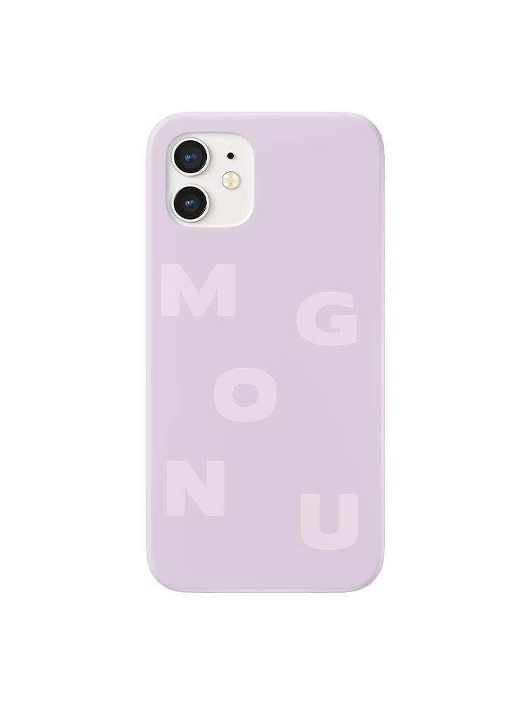 MONGU BASIC (BERRY) 무광하드 케이스 갤럭시 아이폰12프로