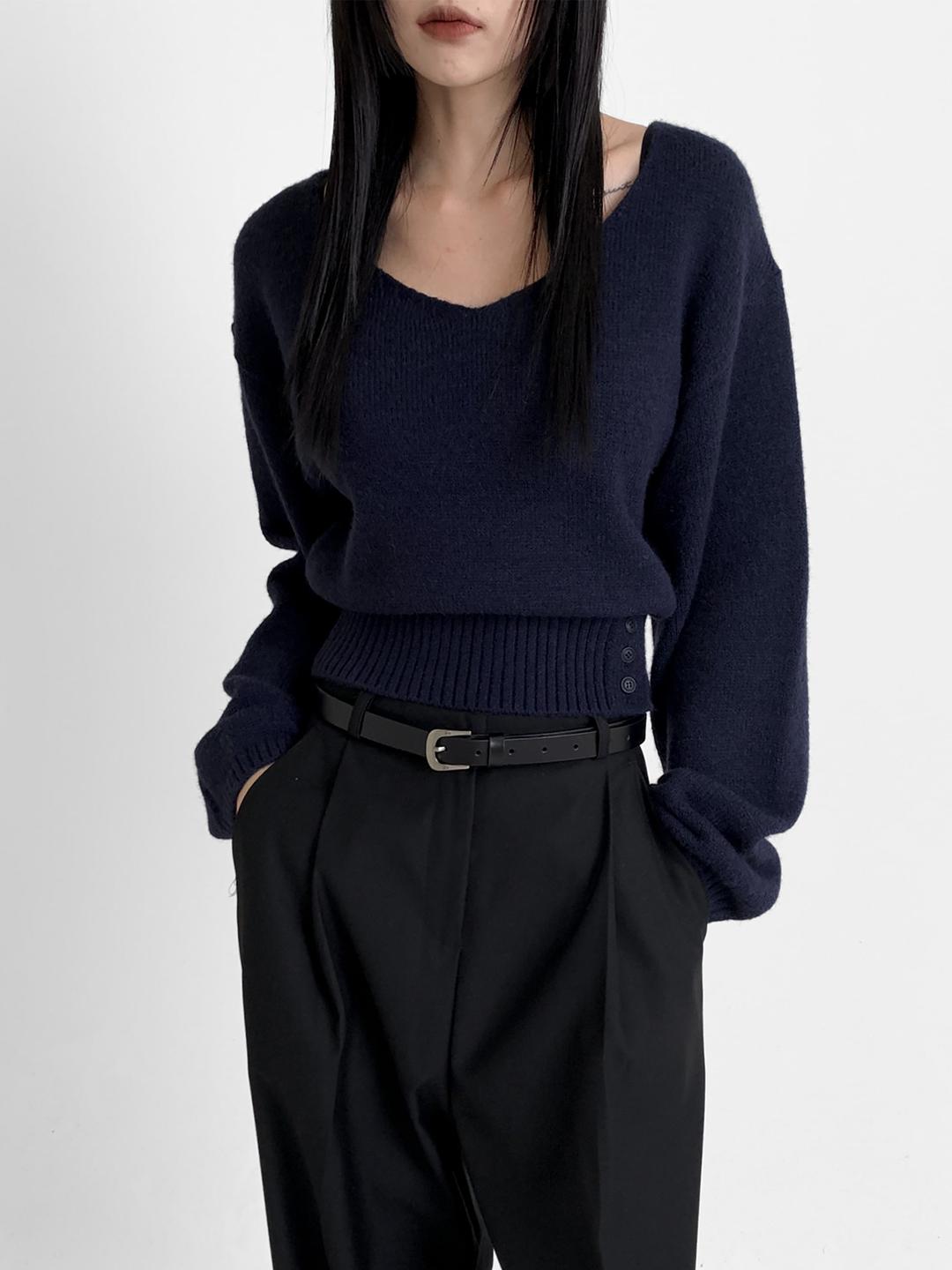 토드 투웨이 니트