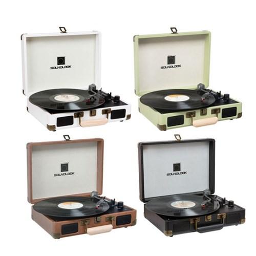 사운드룩 레트로 가방형 턴테이블 SLT-100BT