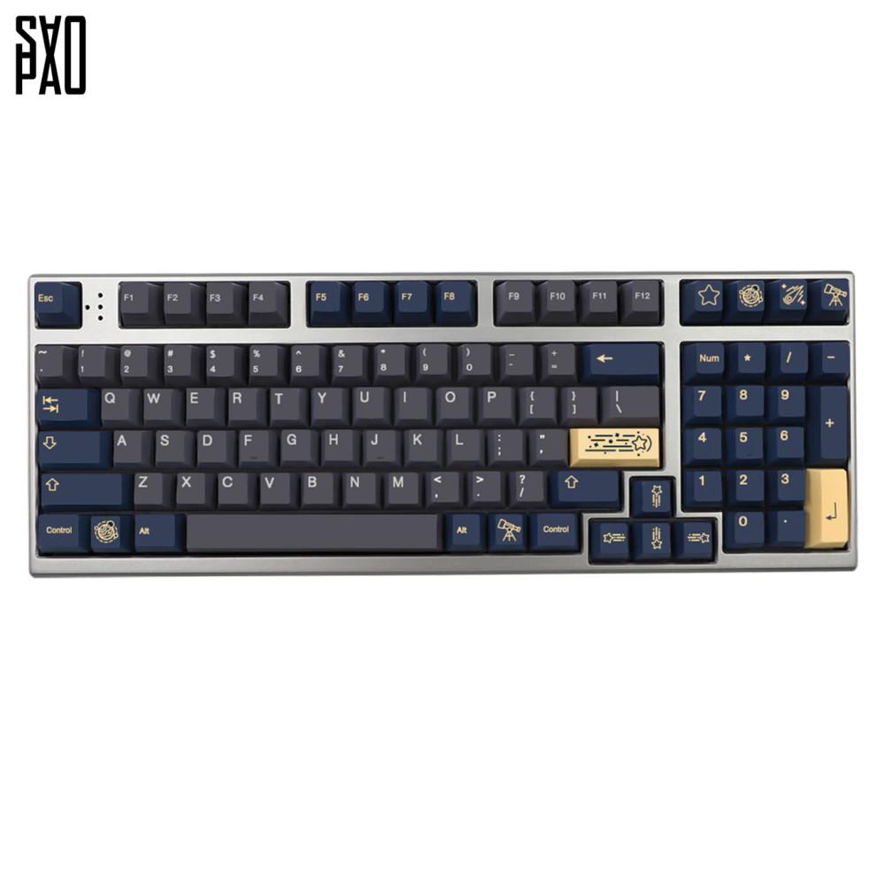 사오파오 GMK 스타게이즈2 st 체리 키캡 PBT 5면 염료승화 Stargaze (135키)