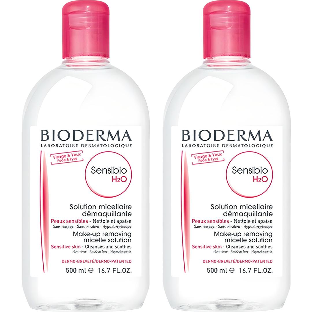 바이오더마 센시비오 H20, 500ml, 2개