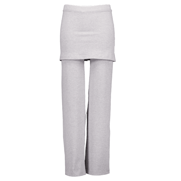 STRETCHING PLEATS PANTS GRAY