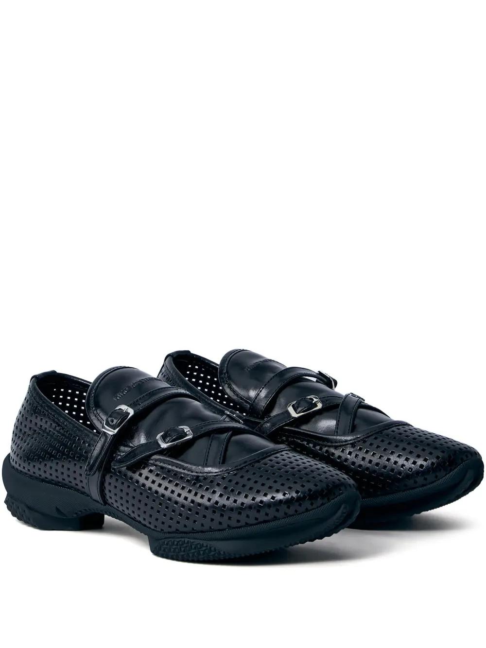 Kiko Kostadinov Leather Loafers | Black | FARFETCH