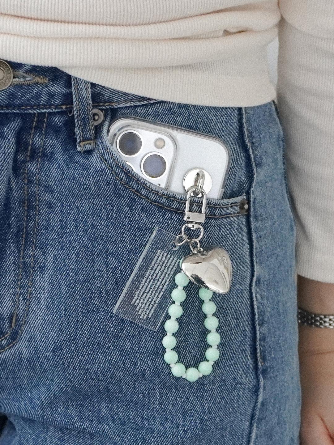 [Marine heart keyring]