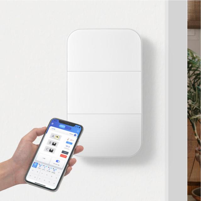 라맥스 IoT 스마트 스위치 1구 2구 3구 전등 원격 자동 조명 누워서불끄기 무선리모컨