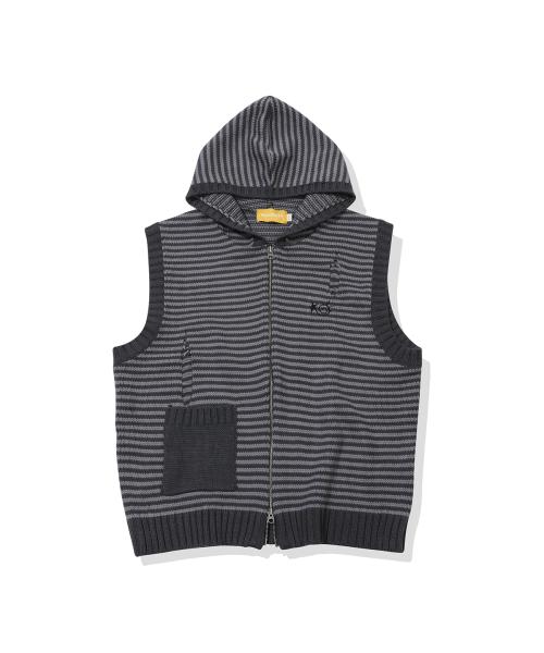 Lilo Knit Vest(CHARCOAL)