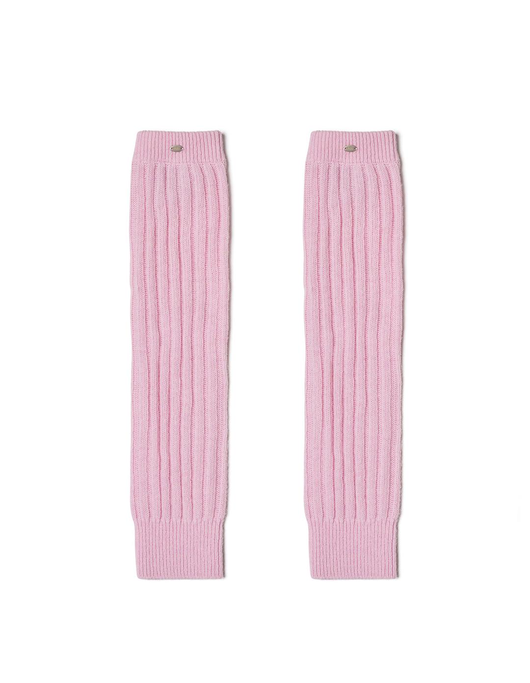 [수지 착용] Wool Leg Warmer Pink