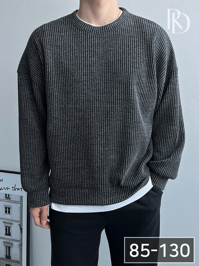 [당일출고](1+1 sale)제인드 라운드 맨투맨(6color)